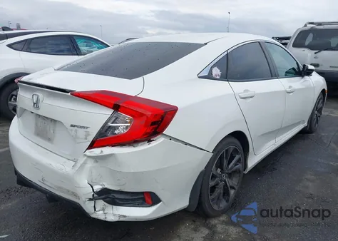 2019 Honda Civic Sport from USA, damaged, VIN 2HGFC2F83KH564560